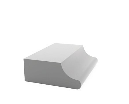 Edge Profile Triple Bevel