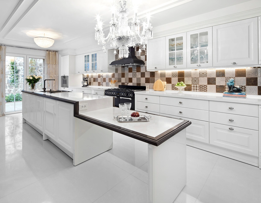 Belenco Quartz Surface in a Bathroom